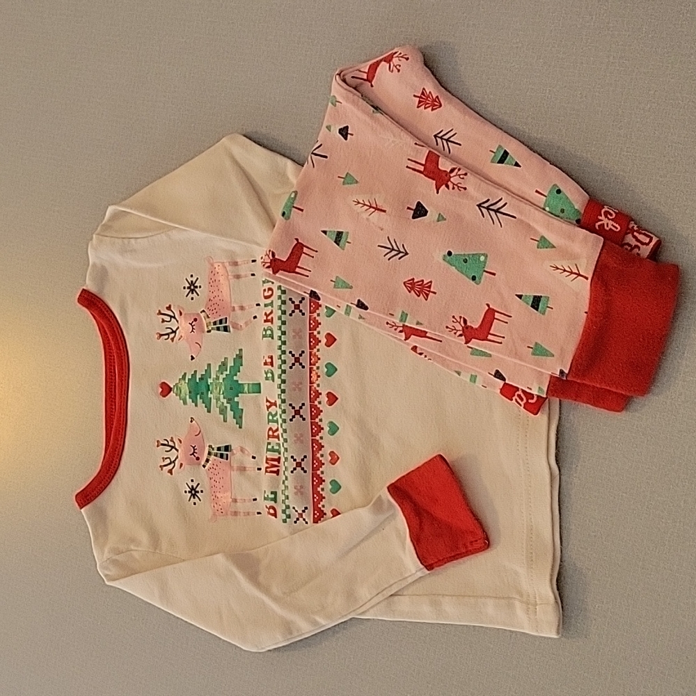 BUNDLE OF Toddler Girls 3T Pajama